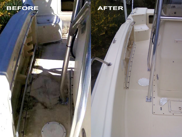 Boat Interior Cleaning and Detailing