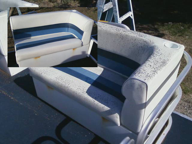 Boat Vinyl Upholstery Cleaning and Restoration
