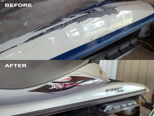Jet Ski Fiberglass Repair